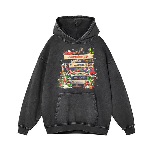 Vintage Christmas VHS Hoodie