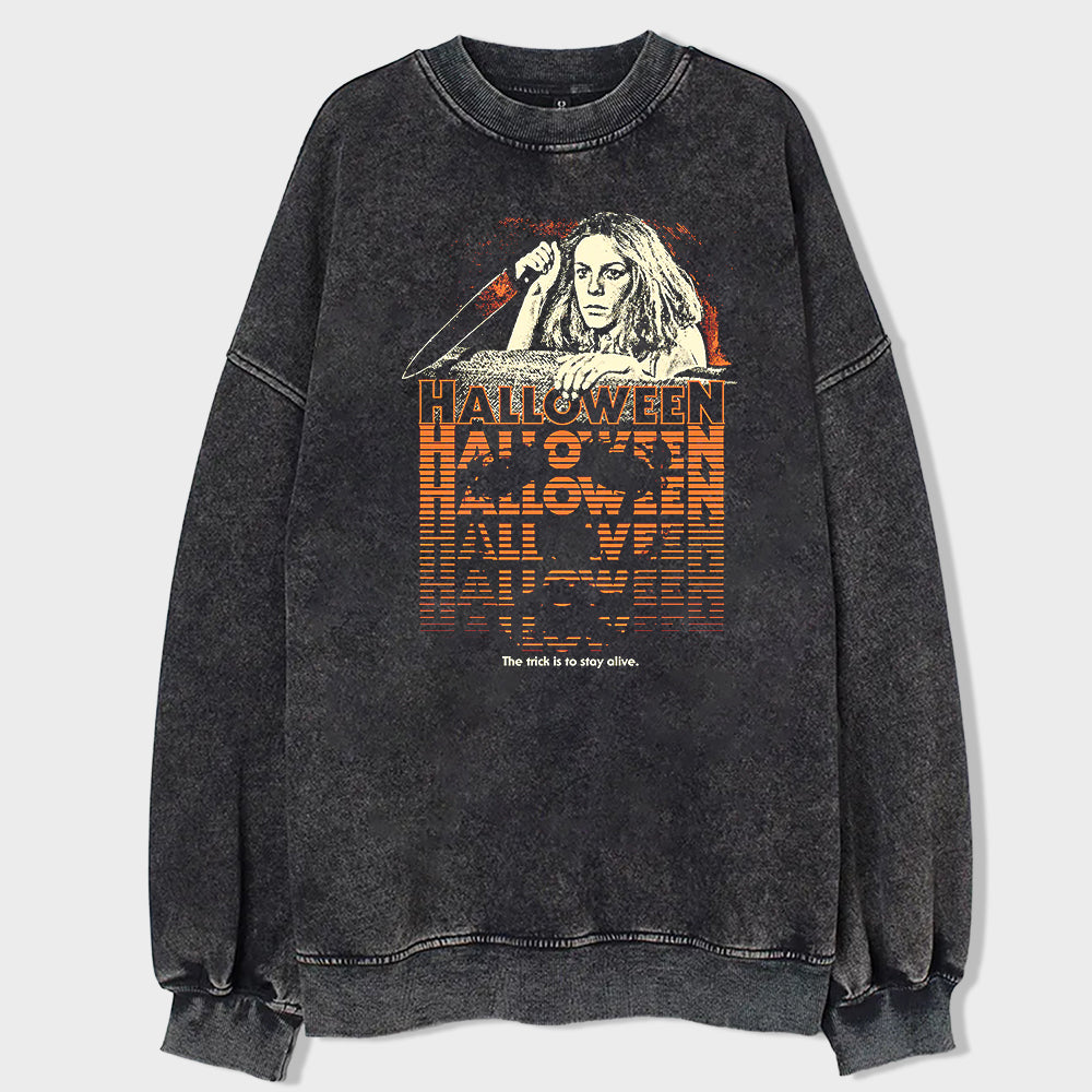 Mike's Night Acid Wash Sweatshirt