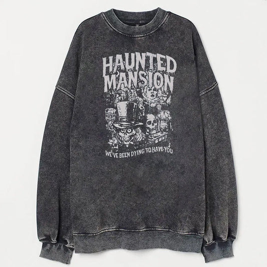 Vintage The Haunted Mansion Unisex Sweatshirt