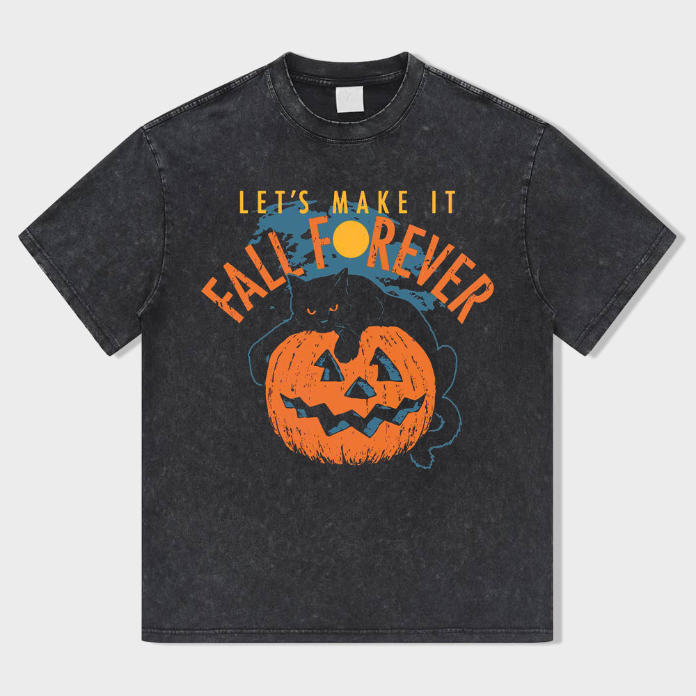 Halloween Eternal Seal Acid Wash T-Shirt