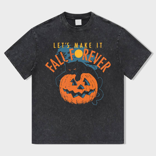 Halloween Eternal Seal Acid Wash T-Shirt