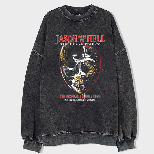 Wicked Lair Acid Wash Sweatshirt