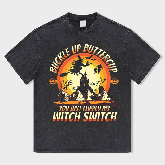 Mystic Switch Acid Wash T-Shirt