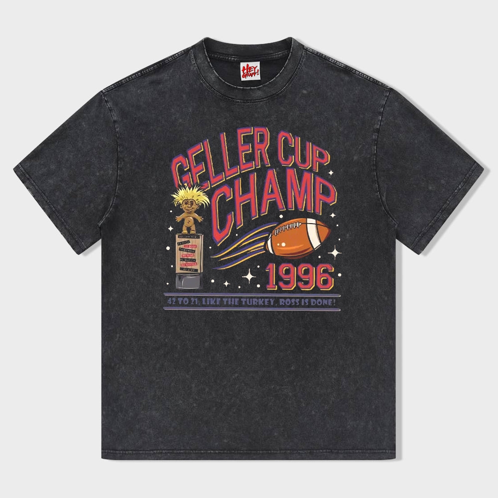 Geller Bowl 90s Nostalgia T-shirt