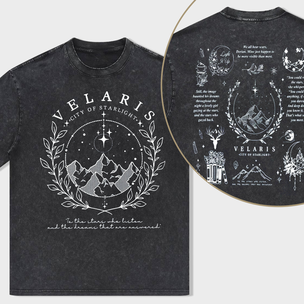 Velaris City Of Starlight Two-Sided T-Shirt