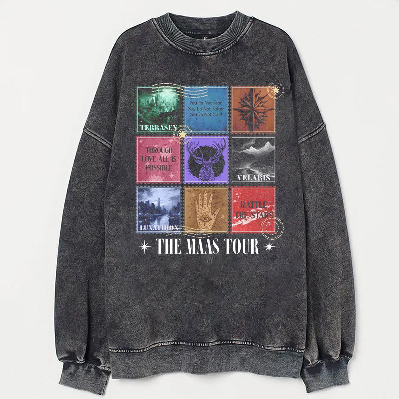 Sarah J. Maas Eras Tour Acid Wash Sweatshirt