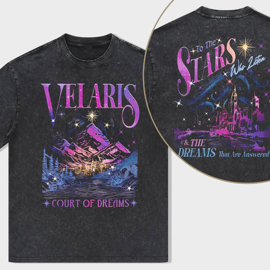 Velaris City Of Starlight Two-Sided t-shirt