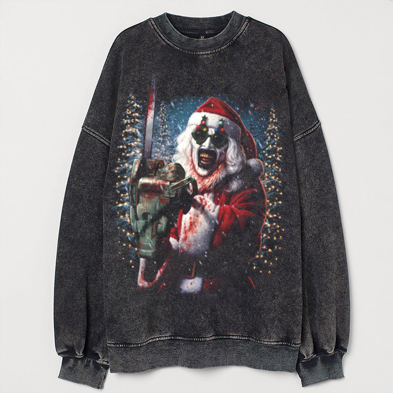 Funny Christmas Horror Movies Sweatshirt