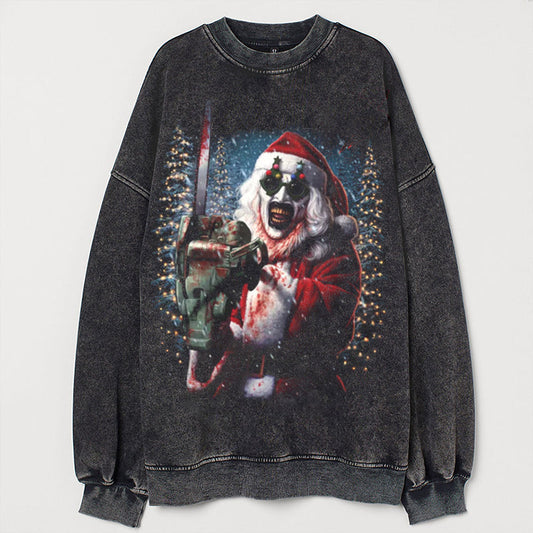 Funny Christmas Horror Movies Sweatshirt