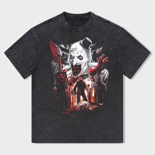 Retro Christmas Horror Movies T-Shirt