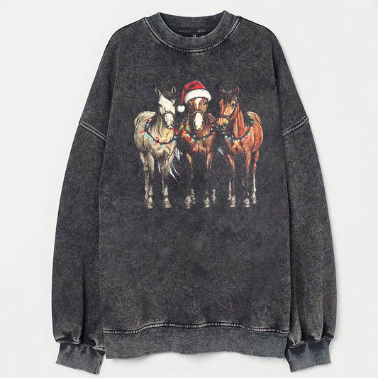 Horse Christmas Sweatshirt