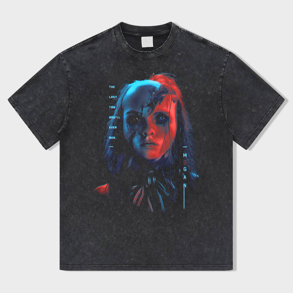 Morgan Contemplation Acid Wash T-Shirt