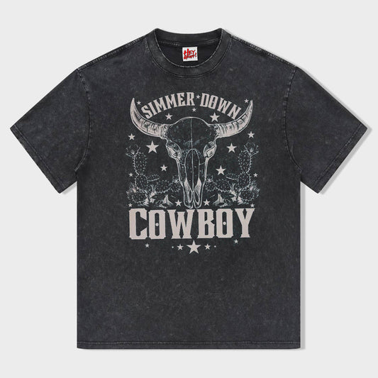 Simmer Down Cowboy Graphic Shirt