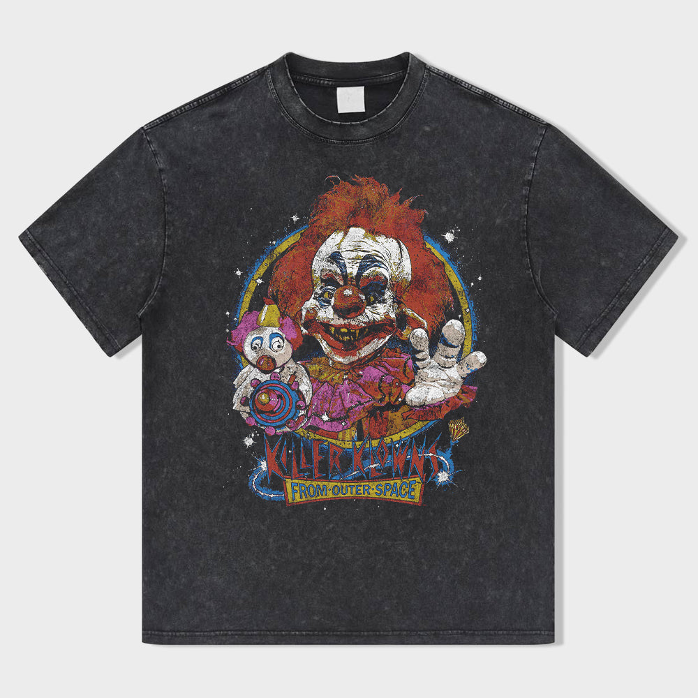 Star Clown Sugar Dreams Acid Wash T-Shirt