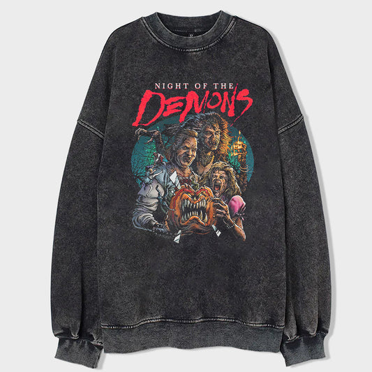 Dark Siren Acid Wash Sweatshirt