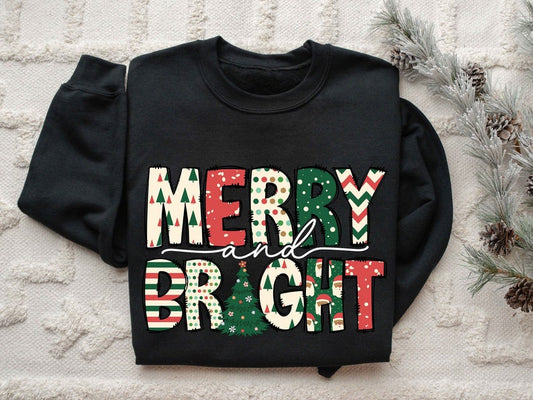 Merry and Bright Sweatshirt