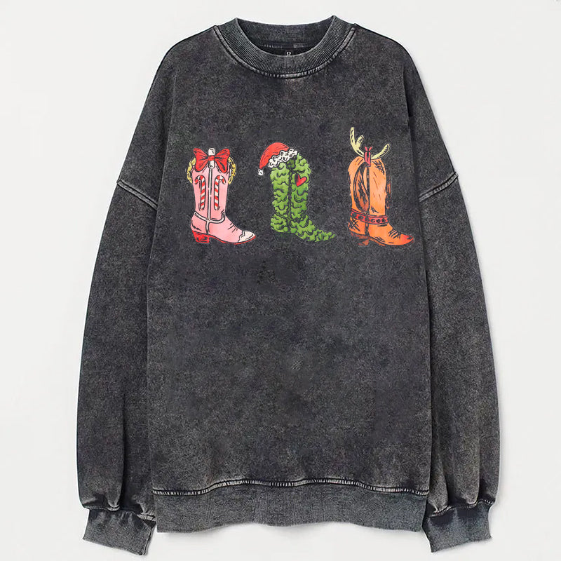 Cowgirl Christmas Sweatshirt