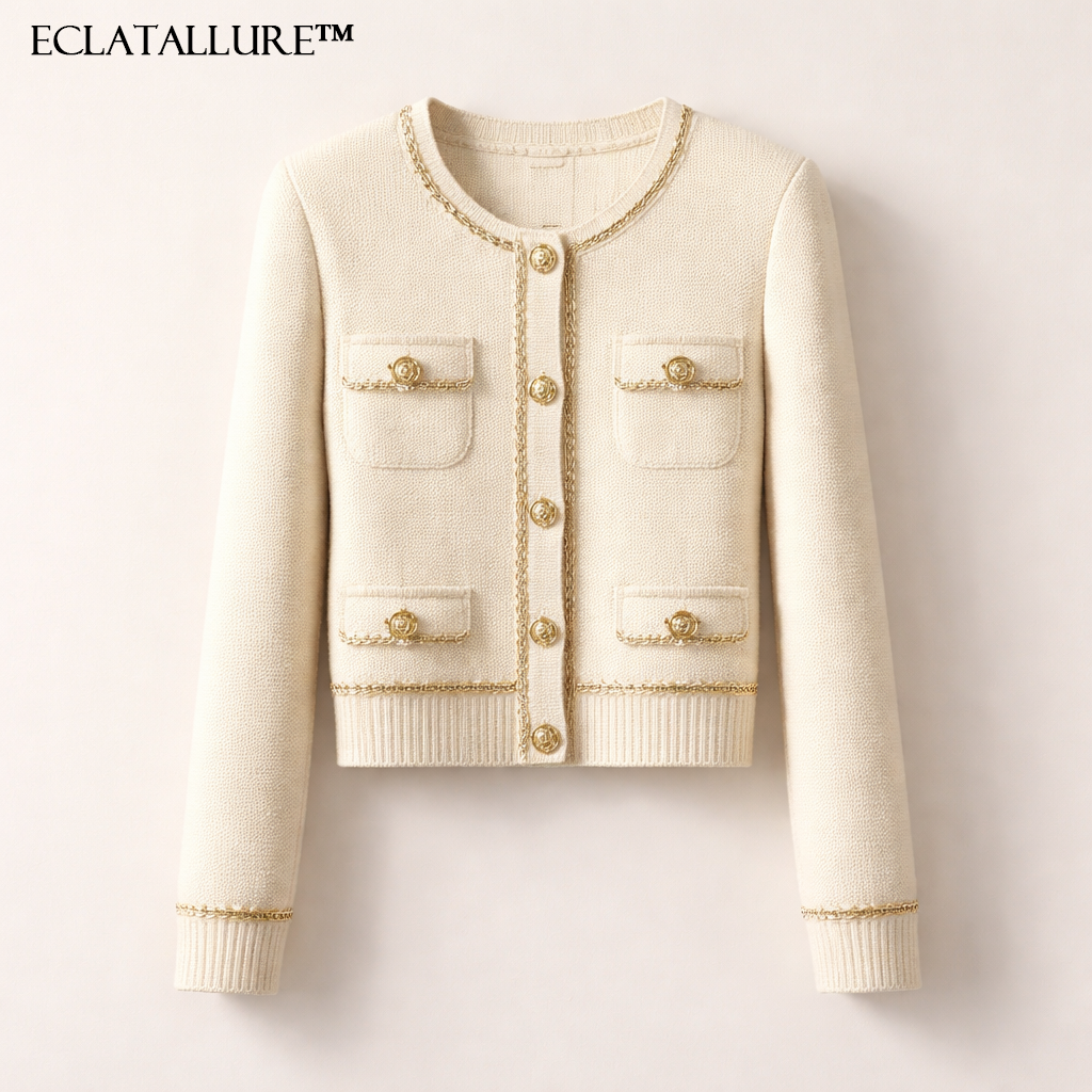 Eclatallure™ | Aurelia Knit Heritage Jacket